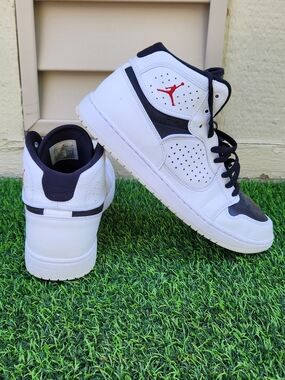 Nike Jordan Access Men's Basketball Shoes White/Black AR3762 101 Size 11